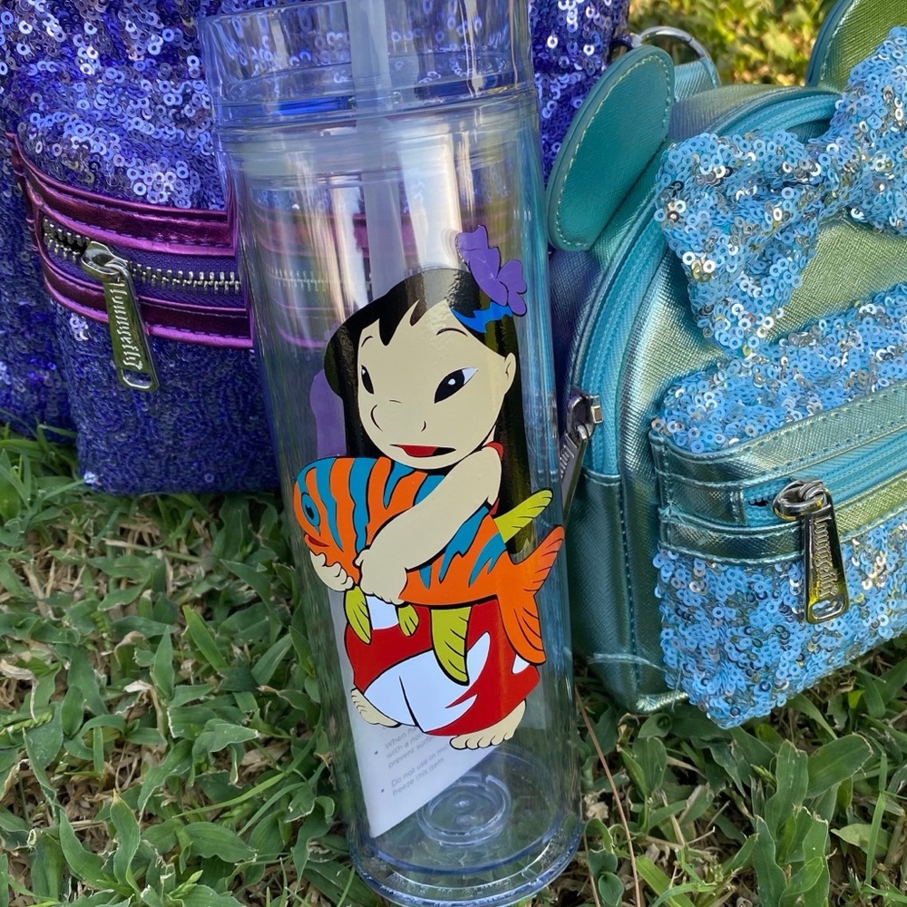Lilo with Pudge Fish Personalized Tumbler